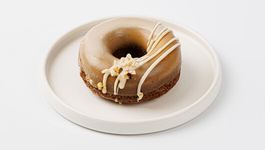 Донат веган кофейный, кафе, замороженный