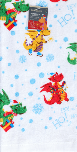 

Полотенце Homeclub Символ года 40x60 см с принтом