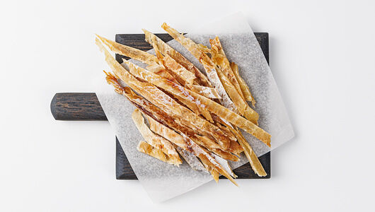 Соломка рыбная вяленая из филе минтая