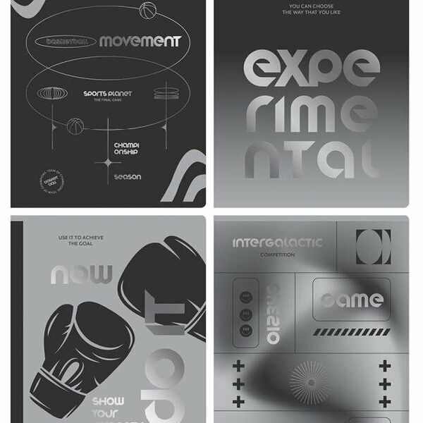 Тетрадь BG Мой выбор клетка А5, 48 л, в ассортименте