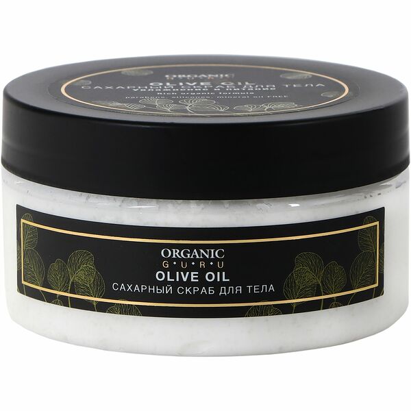  Organic Guru Скраб для тела сахарный Olive oil 200 мл