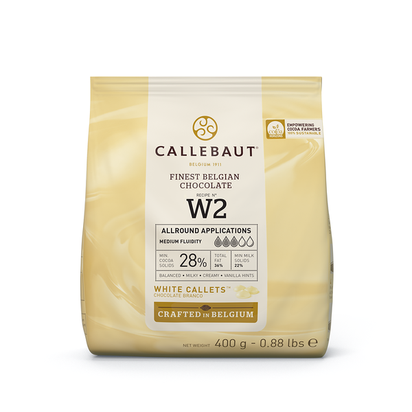 Шоколад белый Callebaut 28% в каллетах