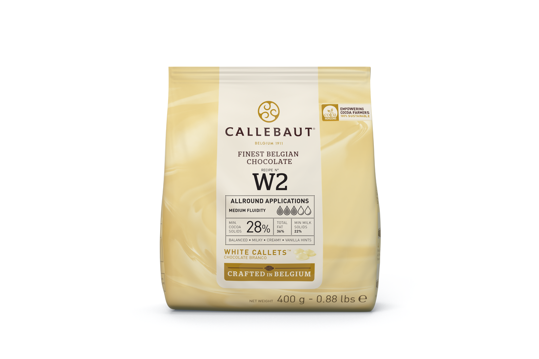 

Шоколад белый Callebaut 28% в каллетах 400 г