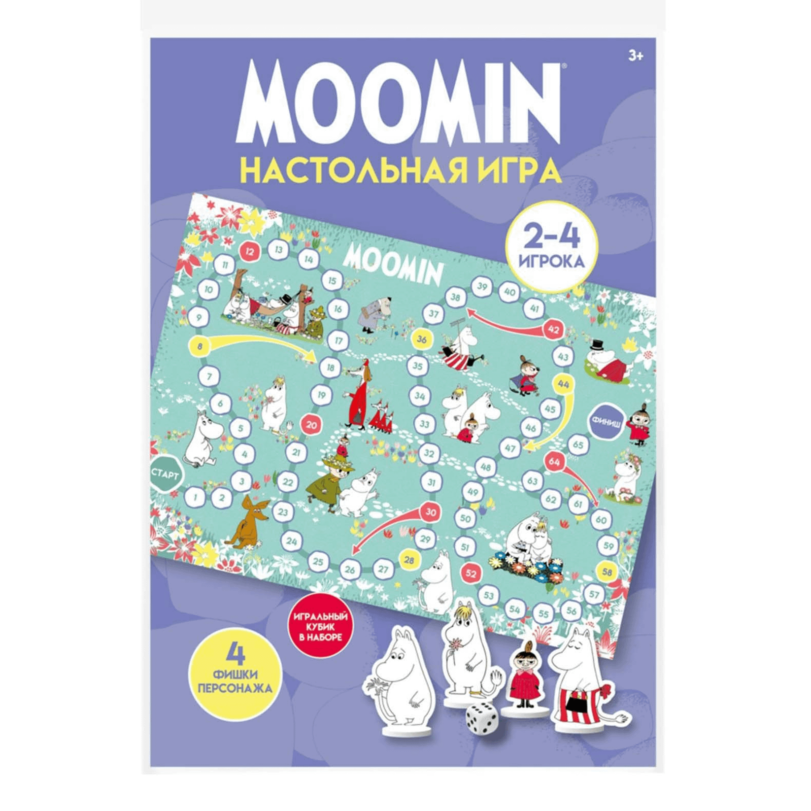 

Игра настольная MOOMIN ходилка