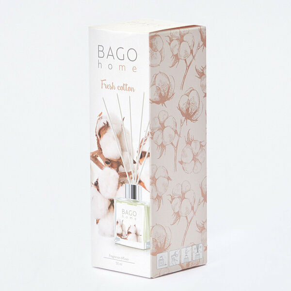 Диффузор Bago Home Ориджиналс свежий хлопок, 50 мл