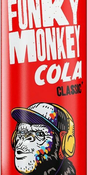 Напиток Funky Monkey Кола Классик газированный 0.33 л