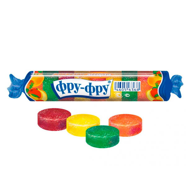 

Мармелад Фру-Фру ассорти в трубочке 35 г