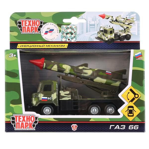 Машина Технопарк металлическая, 12 см