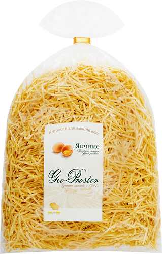 Лапша яичная Гео-Простор По-домашнему 500 г