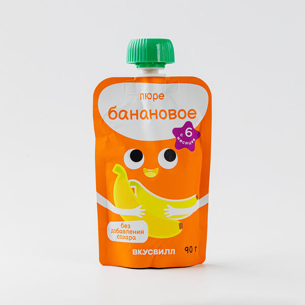Пюре банановое, 90 г
