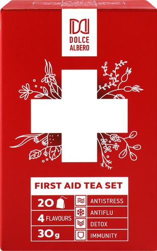 

Набор чайный Dolce Albero First Aid Set, 20 пак 30 г
