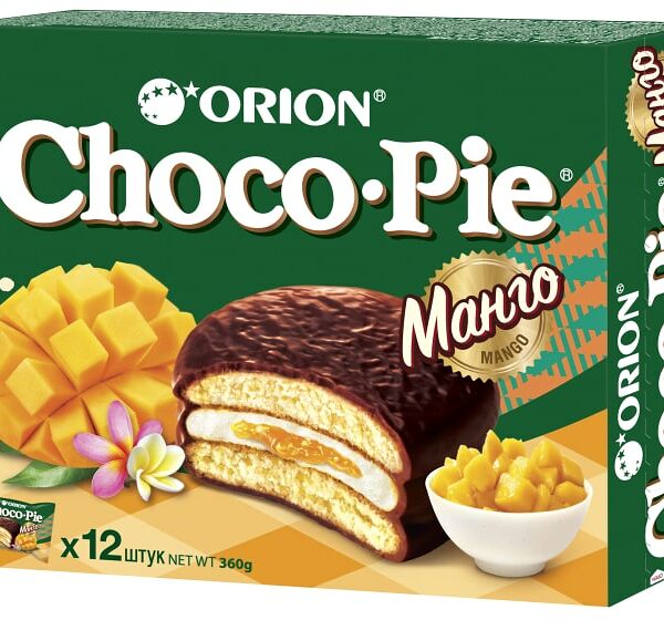 Пирожное Orion Choco Pie Манго 360г
