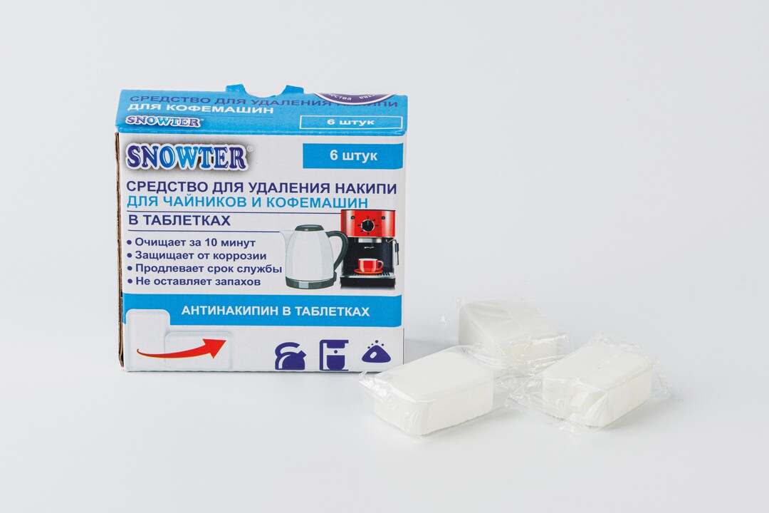 

Средство для удаления накипи для чайников и кофемашин, 6 табл