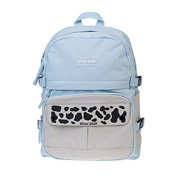 Рюкзак Hatber Mimimilk Animals голубой 41,5х30х17,5см полиэстер 1 отделение, 5 карманов и 1 потайной на спинке, Китай