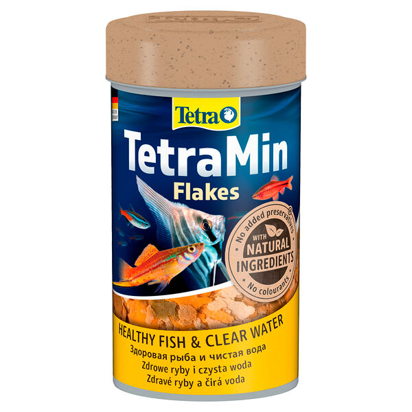 Корм для рыб Tetra Min Flakes в хлопьях 100мл