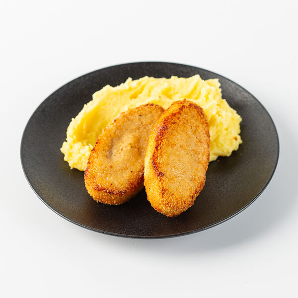 Котлета из щуки Вкусвилл 2 шт с картофельным пюре