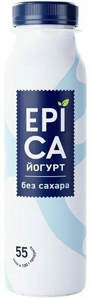 Йогурт Epica питьевой натуральный 2.9% 260г