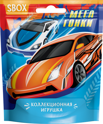 

Игрушка КОНФИТРЕЙД Мегагонки Sbox club, Арт. УТ53990, 1шт, машинка в ассортименте