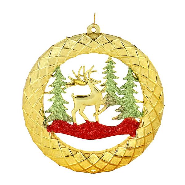 Сноу бум украшение декоративное, пластик, 19.5см