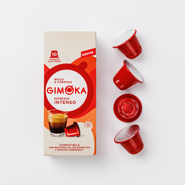 Кофе в капсулах формата Nespresso Gimoka Intenso 10 капсул 55 г
