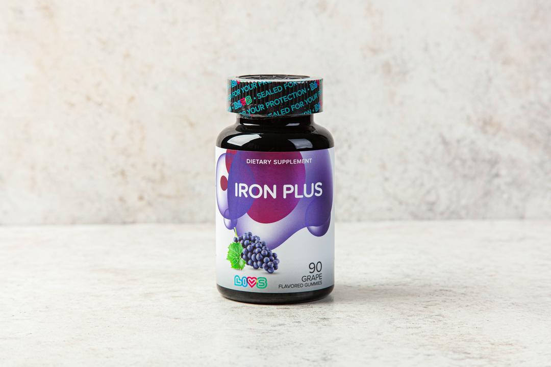 

Железо Плюс мармелад со вкусом винограда пастилки 90 шт