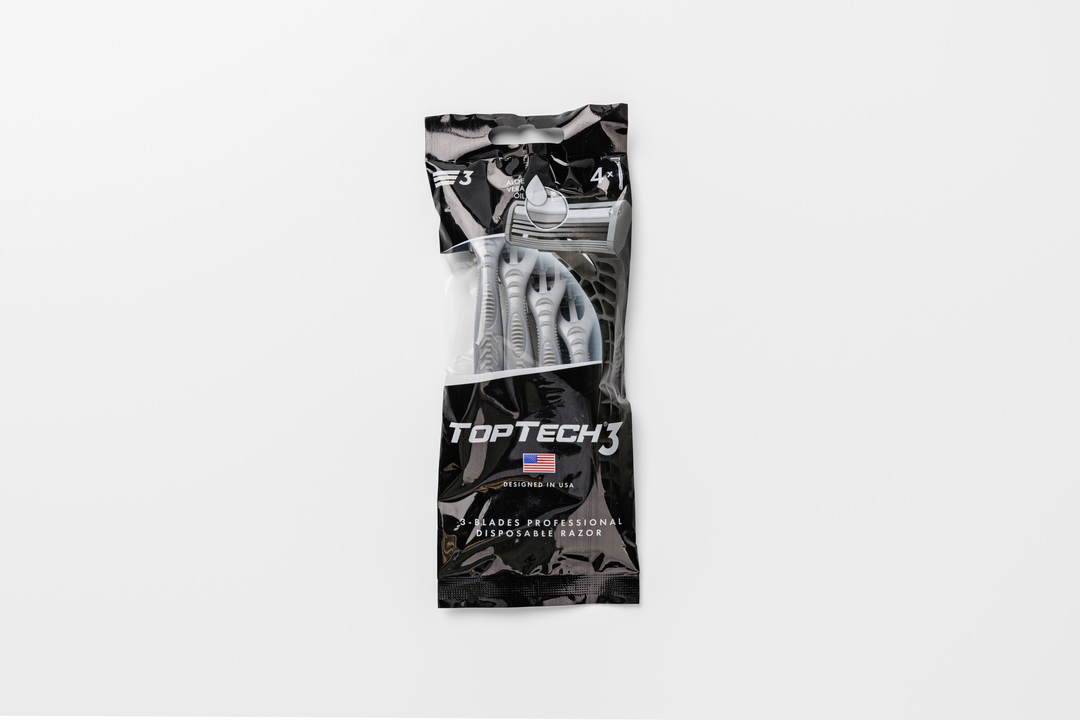 

Бритвы одноразовые TopTech 3, 4шт.