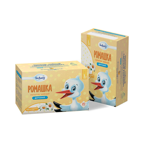 Напиток чайный Беллакт детский Ромашка 20г ДП