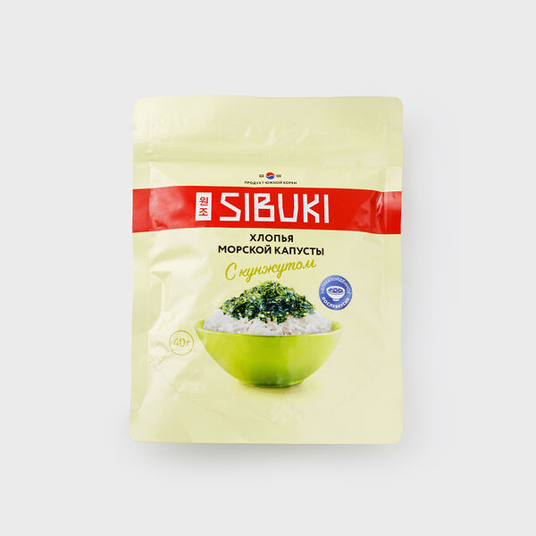 Морская капуста Хлопья с кунжутом ТМ Сибуки