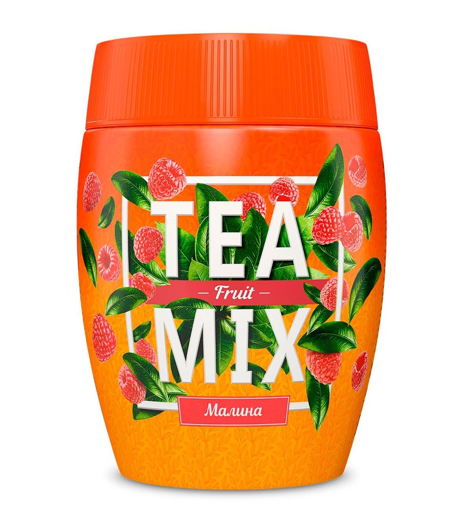 

Чай черный растворимый Tea mix малина 300 г