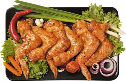 

Куриные крылышки в маринаде Томато Бриллиант вес до 1 кг