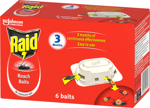 

Ловушки для тараканов RAID, 6шт