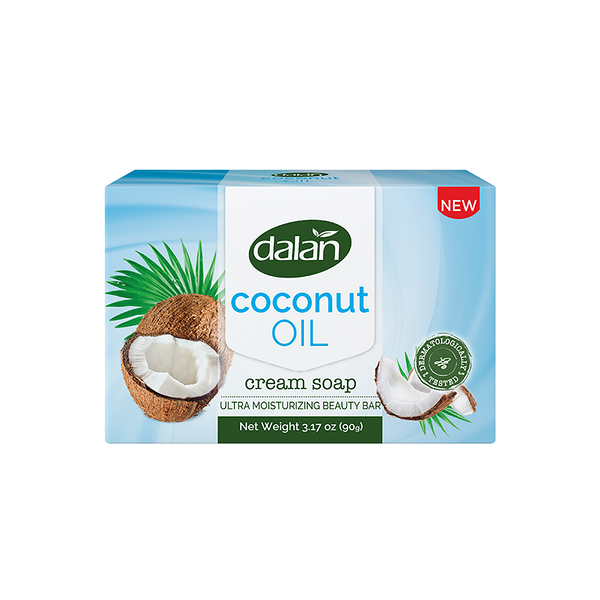 Туалетное крем-мыло Dalan Cream Soap Coconut Oil 90 г