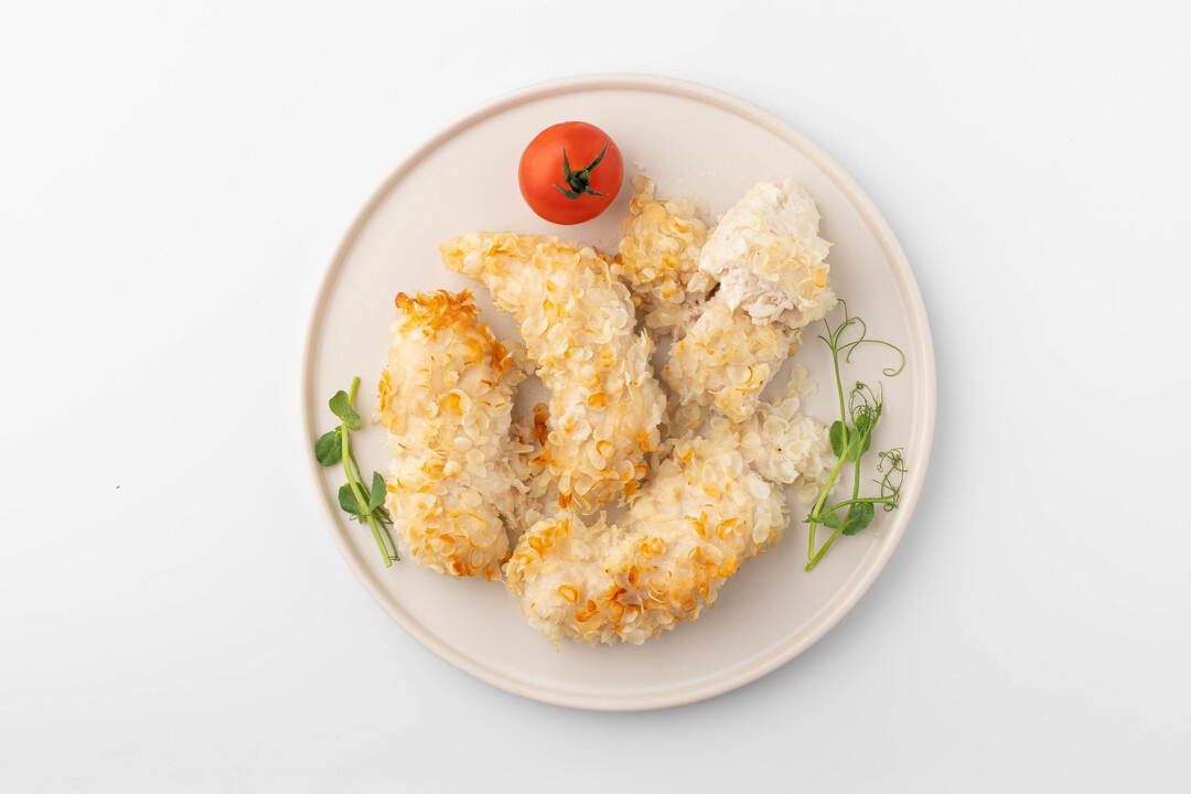 

Медальоны в рисовых хлопьях охлажденные