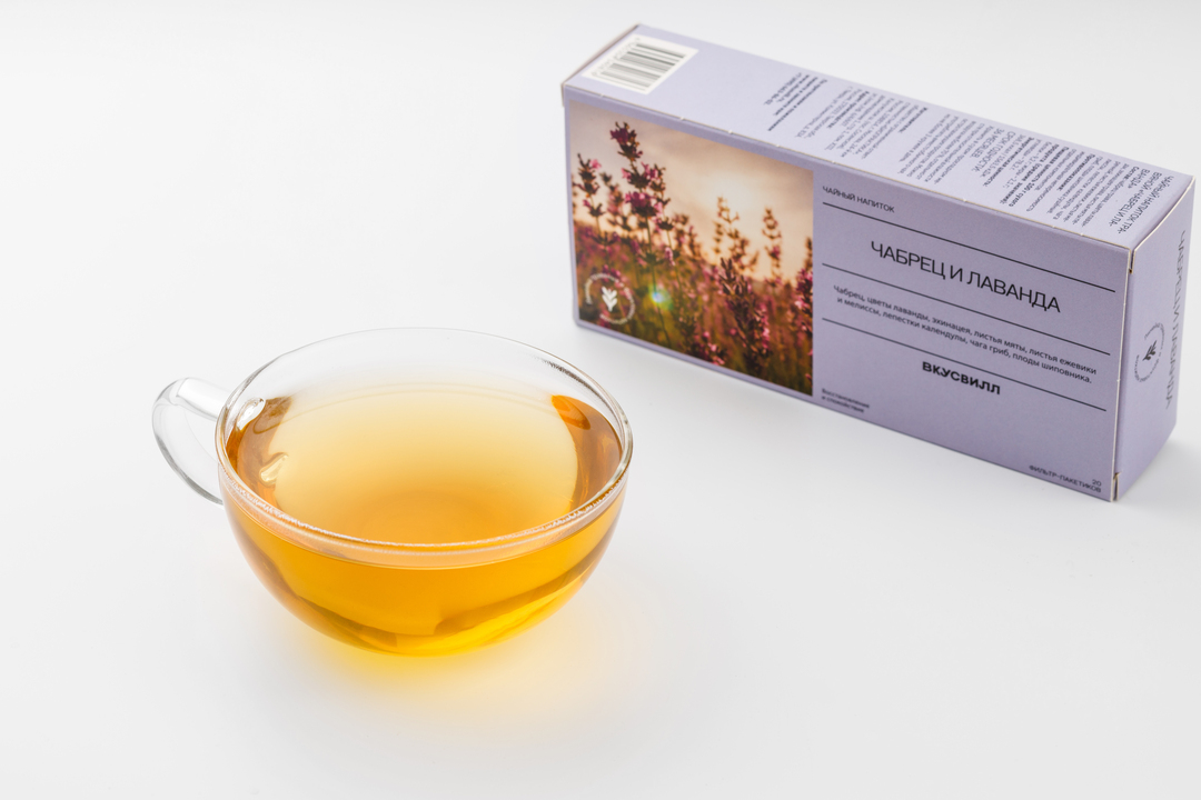 

Чайный напиток чабрец и лаванда