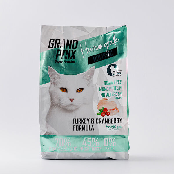 Корм сухой для взрослых кошек холистик беззерновой 