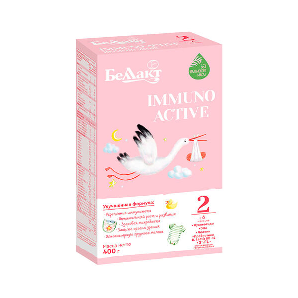 Смесь сухая молоч. последующая адапт. с бифидобак. 