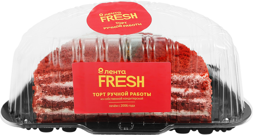 

Торт Лента Fresh Красный бархат, 440 г