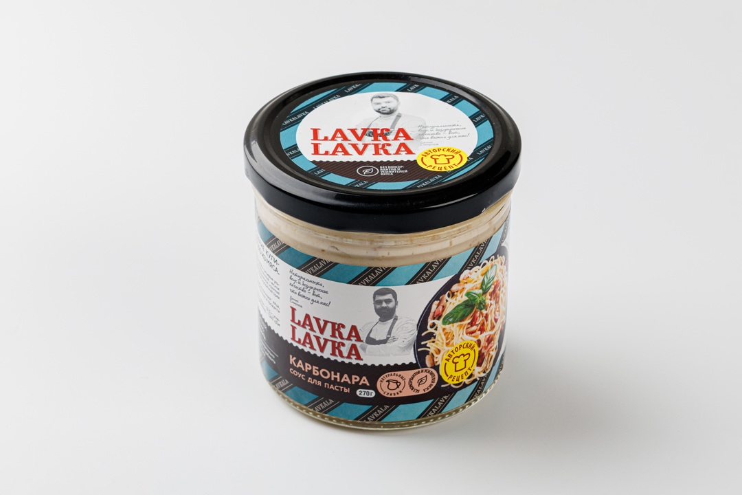 

Соус LavkaLavka Карбонара для пасты 270 г