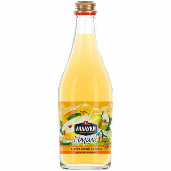 Напиток Ачалуки Груша безалкогольный сильногазированный 500 мл