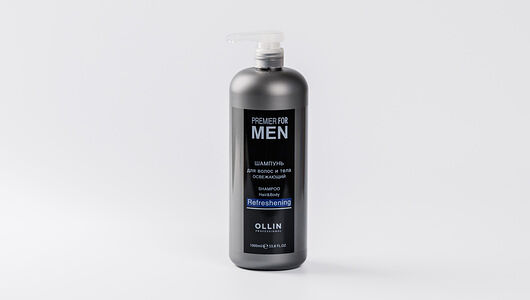 Шампунь для волос Ollin Professional Premier For Men Refreshening 1000 мл