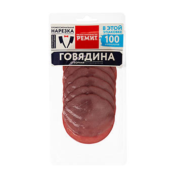 

Говядина копчено-вареная Ремит Отборная 100 г