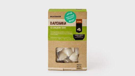 Вареники со сладким тофу Продукт замороженный
