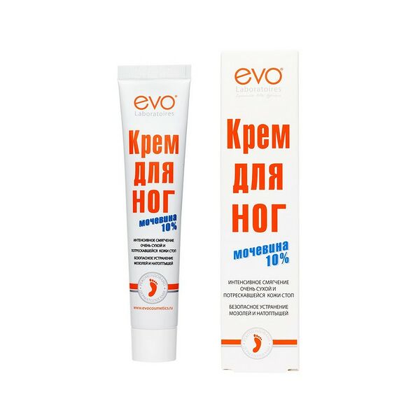 Крем для ног Evo с мочевиной 10%, 50 мл