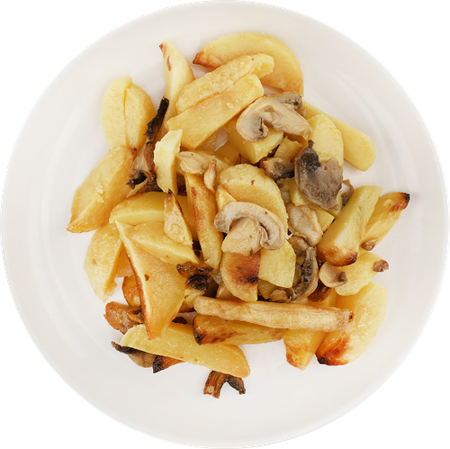 Картофель жареный Лента Fresh с грибами весовой