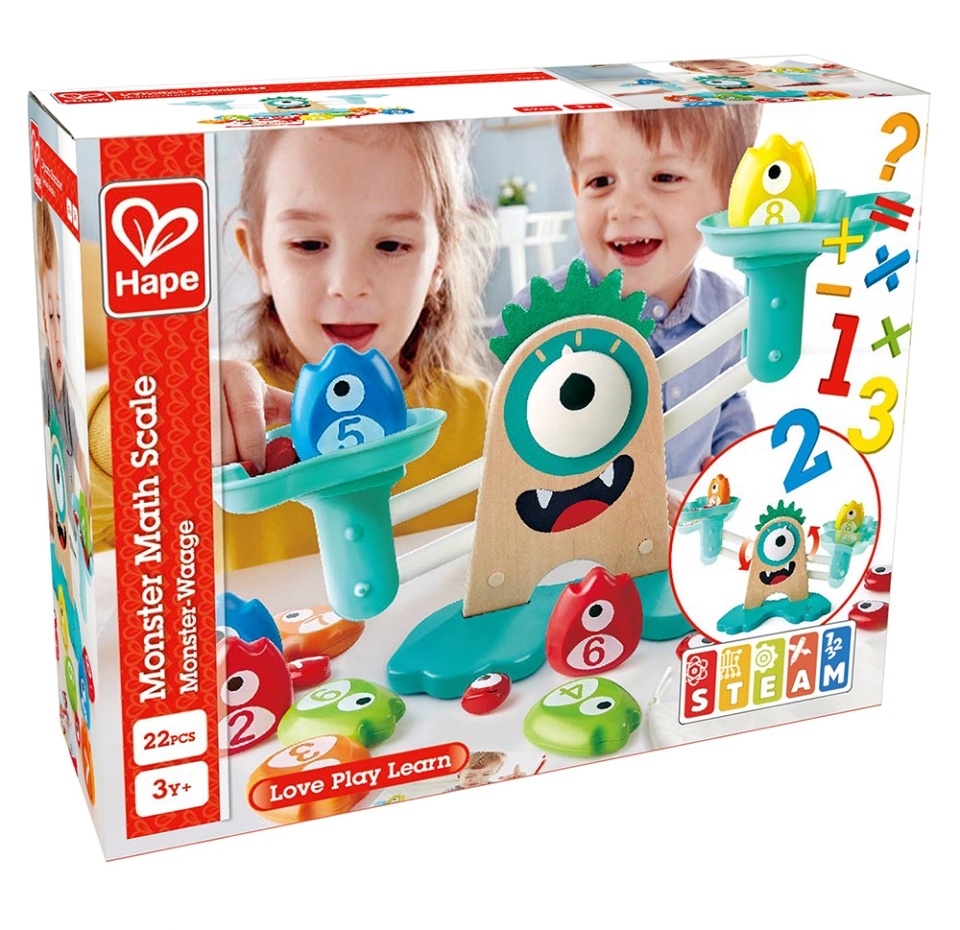 

Игрушечные весы Монстрики Hape