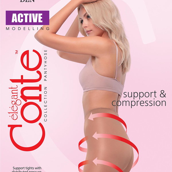 Колготки женские Conte Active 20den Natural 2 (беларусь)