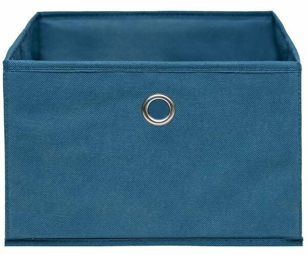 Коробка для хранения Handy Home Аквамарин синяя, 28х28х18 см