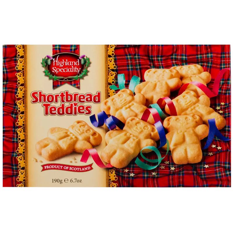 

Печенье песочное Highland Speciality Shortbread Teddies 190 г