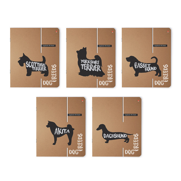 Тетрадь Альт крафт клетка, 48 л