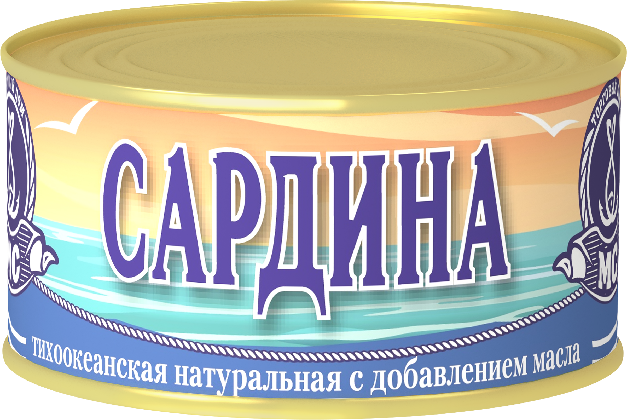 

Сардины Морское содружество 240 г